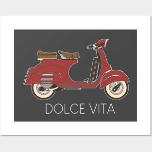 Dolce Vita Scooter Posters and Art